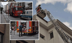 Eskişehir'in merkezinde hareketli anlar: Dumanlar panik oluşturdu