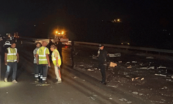 Afyon'da kamyonetten savrulan 5 kişi yaralandı