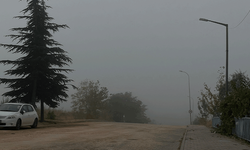 Eskişehir'de sisli ve soğuk sabah