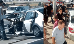 Eskişehir’de tramvay yoluna daldı: Feci kaza