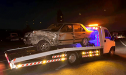 Kütahya Gediz'de minibüs ve otomobil çarpıştı: 9 yaralı