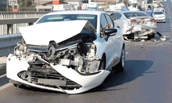 Afyon'da plakasız sürücü kaza yaptı