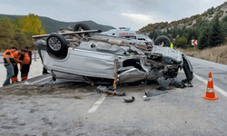 Eskişehir yolunda kaza! Sürücü kurtarılamadı