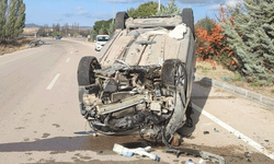 Afyon İhsaniye'de meydana gelen trafik kazasında bir kişi yaralandı