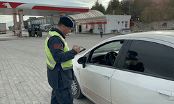 Afyon'da onlarca araç denetimden geçti