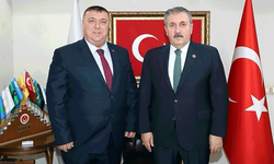 Başkan Özkan Alp’ten Mustafa Destici’ye ziyaret