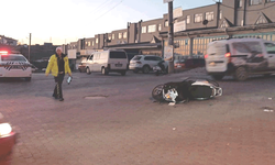 Kütahya'da trafik kazası: Motordan düştü
