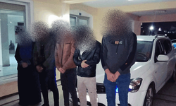 4 kaçak göçmen Afyon'da kıskıvrak yakalandı