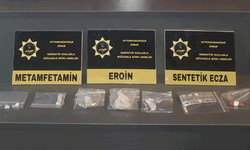 Afyon'da bir araçtan her çeşit uyuşturucu ele geçirildi