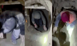 Eskişehir’de metrelerce tünelde böyle yakalandılar