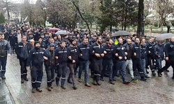 Eskişehir’de TÜRASAŞ işçileri sokaklara döküldü