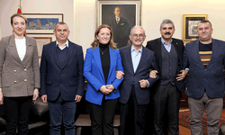 DİSK Genel Başkanı Çerkezoğlu Büyükerşen’le bir araya geldi
