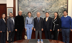 ESİAD Başkanı Işık'tan Büyükerşen'e nezaket ziyareti