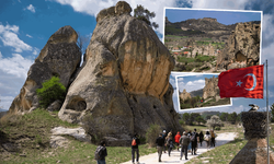 Eskişehir’de tarihi bölgenin doğal güzellikleri büyülüyor