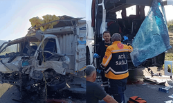 Afyon'da dehşet kaza: 17 yaralı