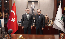 Eskişehir Valisi Aksoy’dan Ahmet Ataç’a ziyaret