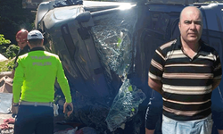 Eskişehir yolunda devrilen tırın sürücüsü hayatını kaybetti