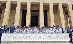 Eskişehirli öğrenciler 19 Mayıs’ta Ata’sının huzurunda