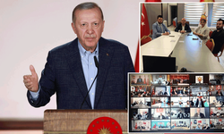 Erdoğan Eskişehir teşkilatı ile bayramlaştı