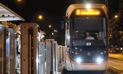 Eskişehir’de gece tramvay seferlerine düzenleme