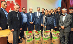 Afyon'da çiftçilere 5 milyon liralık tohum desteği
