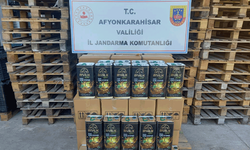 Afyon'da jandarmadan sahte zeytin yağı baskını