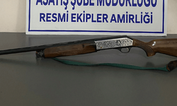 Kütahya'da ruhsatsız av tüfeği ele geçirildi