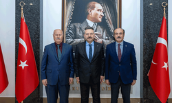 Eskişehir Valisi Aksoy'a THK Kayyum Heyeti Başkanı ve Merkez Valisi’nden ziyaret