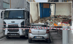 Eskişehir’de bir evden tonlarca çöp çıktı