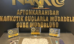 Afyon'da otomobilde uyuşturucu baskını