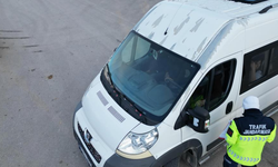 Afyon'da servis taşımacılığı yapan sürücülere yönelik denetim