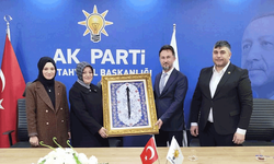 Kütahya'da ilçe başkanlığından il başkanlığına ziyaret