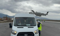 Afyon'da dron ile denetim