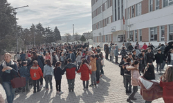 Bilecik'te okulda deprem tatbikatı yapıldı