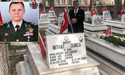 Eskişehir’de şehit binbaşıya şehadetinin yıl dönümünde vefa