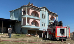 Kütahya'da evde çıkan yangın korkuttu