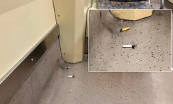 Vandallar tramvaya bunu da yaptı