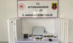 Afyon’da madde operasyonunda 1 kişi gözaltına alındı