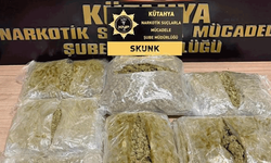 Kütahya'da bir araçta 3 kilo yasaklı madde ele geçirildi