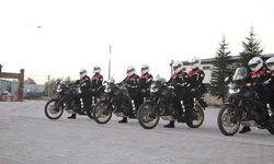Kütahya'da Motosikletli Polis Timlerinin çalışmaları duyuruldu