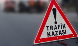 Afyon’da devrilen motosiklette 2 kişi yaralandı