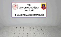 Afyon'da jandarmadan tarihi eser operasyonu