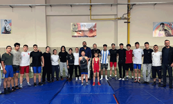 Şehit Anıl Gül Spor Salonu’nda güreş heyecanı