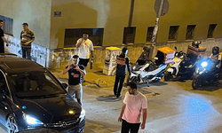 Eskişehir Balkan Caddesi’nde gece saatlerinde maddi hasarlı kaza