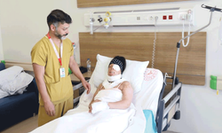 Kezzap mağduru kadın Eskişehir’de tedavi ediliyor