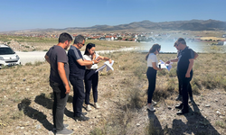 Koyuncu, Emirdağ Menderes’te kurulacak hayvan pazarını inceledi