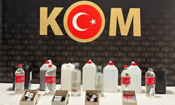 Kütahya'da sahte alkol operasyonu