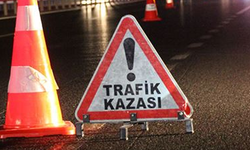 Afyon'da devrilen otomobilde 2 kişi yaralandı