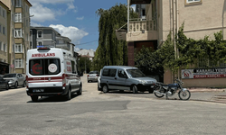Bilecik'te motosiklet sürücüsü kontrolünü kaybetti