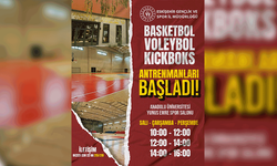 Eskişehir Yunus Emre Spor Salonu’nda gençlere spor imkanı